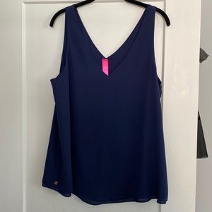 Sleeveless Lilly top, large, never worn